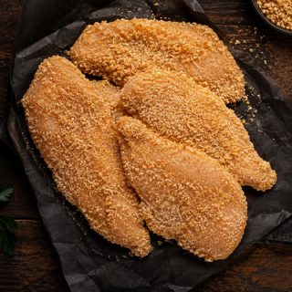 Filé de frango à milanesa